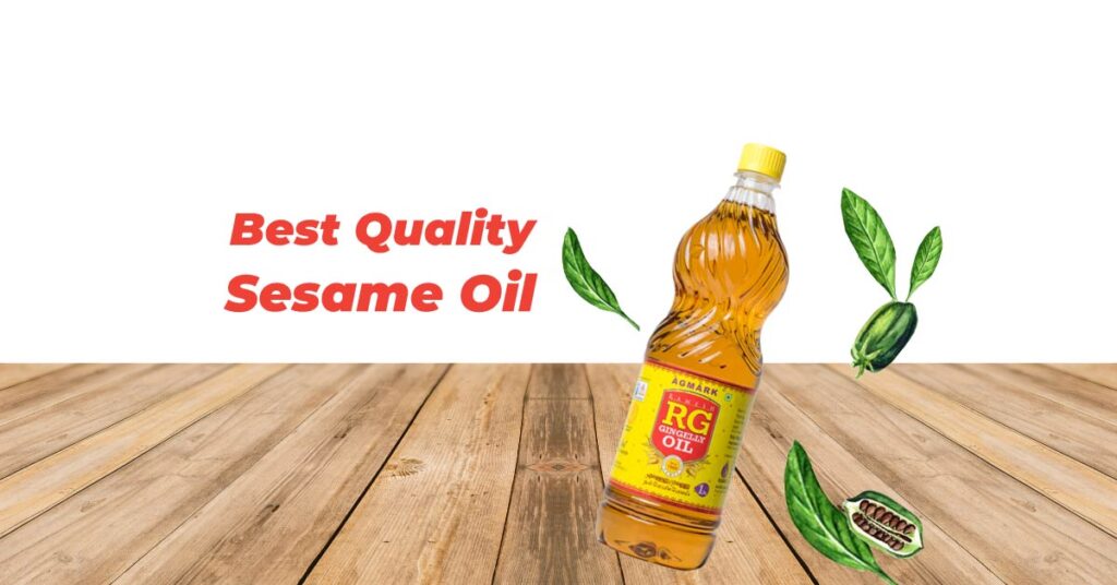 How to identify the best quality Sesame oil